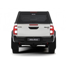  Hardtop noir Alu-Cab Toyota Hilux Revo 2016+ double cabine robuste 